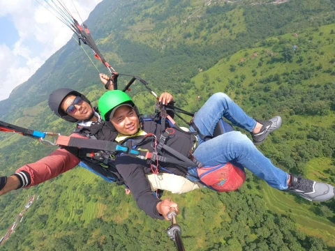 Paragliding in Pokhara